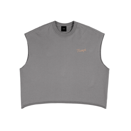 Triumph Goods Thank You Jesus Cut-Off Tank Top