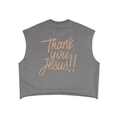 Triumph Goods Thank You Jesus Cut-Off Tank Top