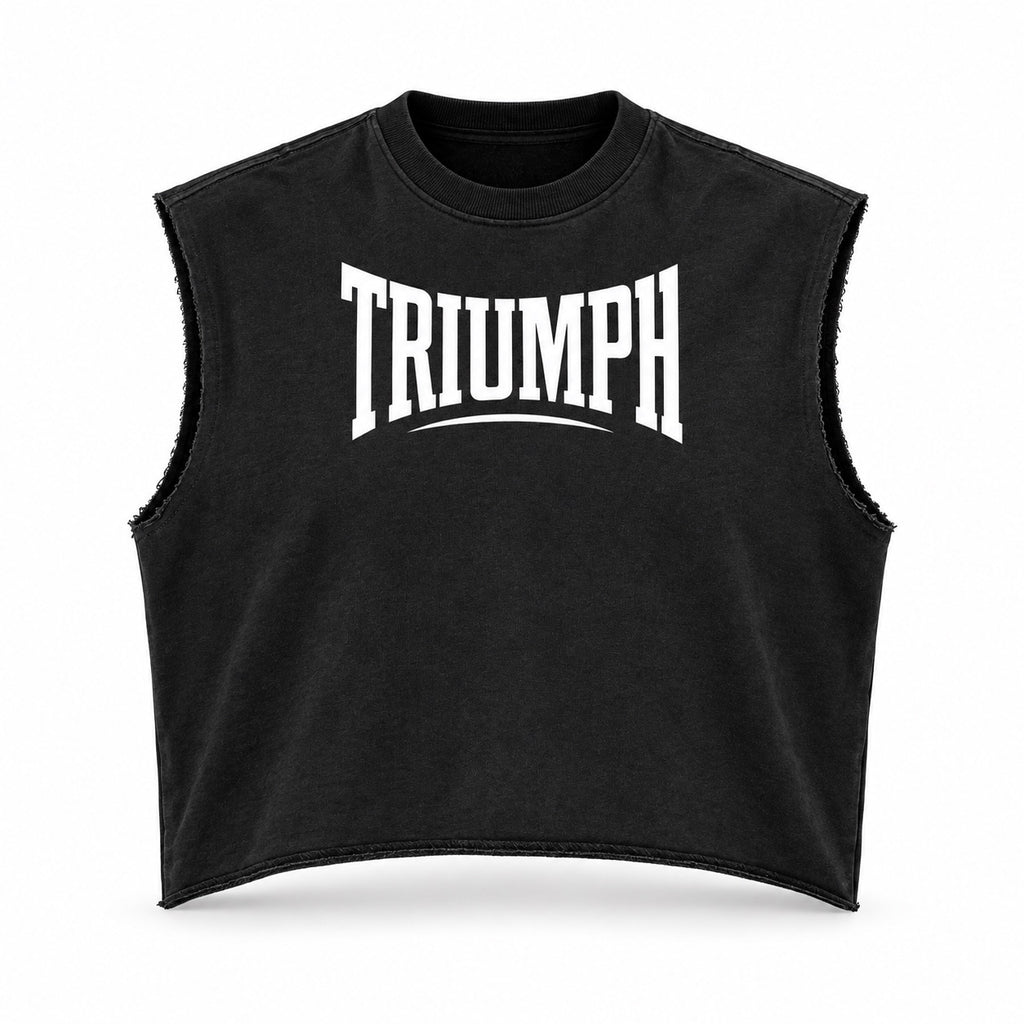 Triumph Goods Shadow Boxing Cut-Off Tank Top